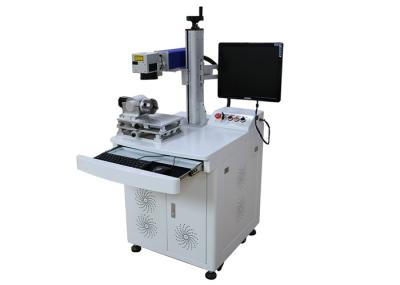 Stainless Steel Metal Laser Marking Machine Fiber Laser Marking Machine With Rotary Device