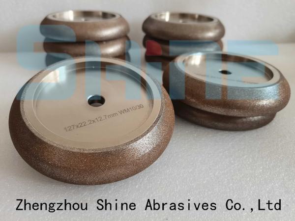 127x22.2x12.7mm Electroplated CBN Sharpening Wheel For Band Saws