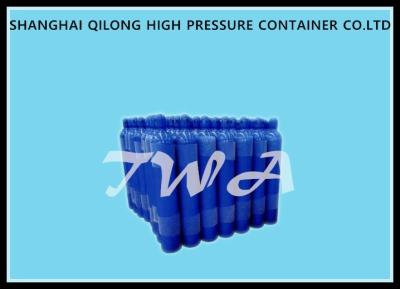 Blue Seamless Steel Industrial Gas Cylinder 0.3-80L  Compressed Oxygen Tank