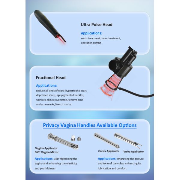 12.1 Inch Touch Screen Scar Remodeling Skin Firming 10600nm  Fractional CO2 Laser Machine