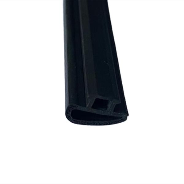 Windproof Wooden Door Brown EPDM Foam Sealing Gasket Rubber Strip Extruded Production