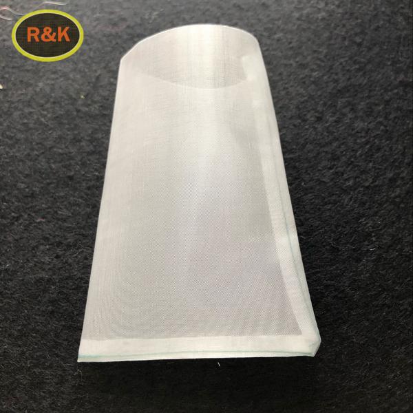 Biodegradable / Ultrasonic Welding Nylon Rosin Bags White Color With String