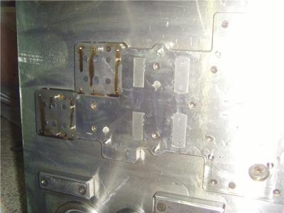 Formulário anodizado natural de alumínio do dissipador de calor dos dados de carimbo do metal que anula o molde