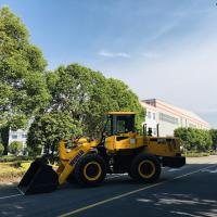 Chargeur de roue de contrat de Cummins Engine Front End Shovel Loader Turbocharged