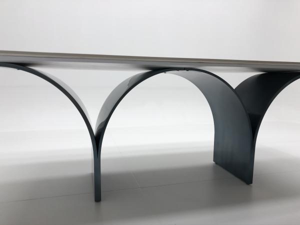 Metal Leg Top Marble Restaurant Table Dining Room Furniture Dining Table And Chair Set