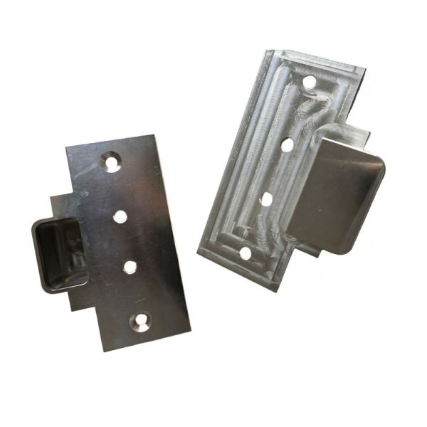 Aluminum Automotive Sensor Mount with ±0.002~0.005mm Tolerance and ISO9001 Certified CNC Machined Bracket