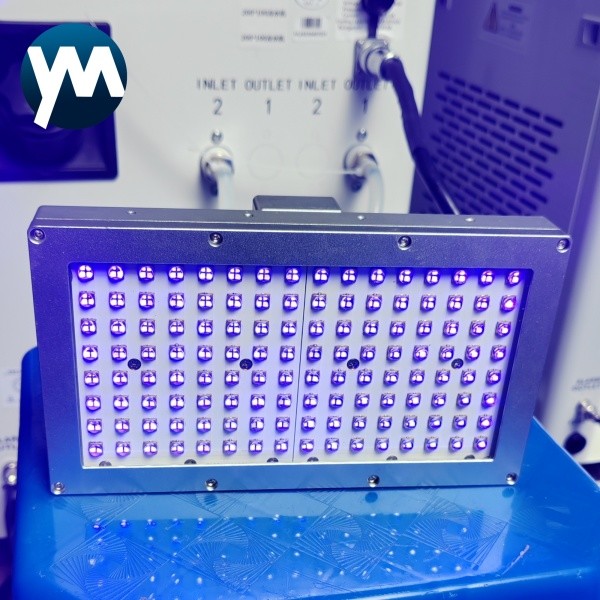 uv drying system for bottle screen printing 1200W UV Lamp Water Cooling 365nm 395nm