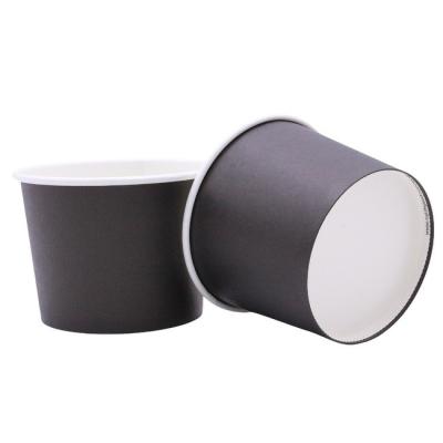 Durable PE Coating Compostable Soup Cups Disposable Paper Soup Cups