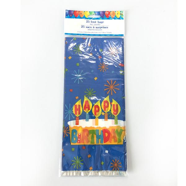 Подарок солдата нерегулярной армии 0.03mm ясный пластиковый кладет сумки в мешки хеллоуина для конфеты