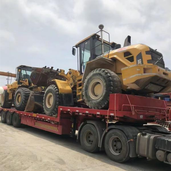 Использованный Volvo колесный погрузчик L105H L120 оригинальный использованный колесный погрузчик дешевая цена для продажи