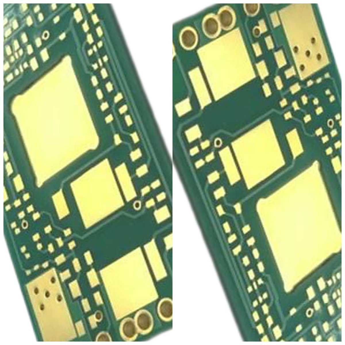 Зеленое золото ISO9001 погружения доски 1OZ PCB меди маски припоя
