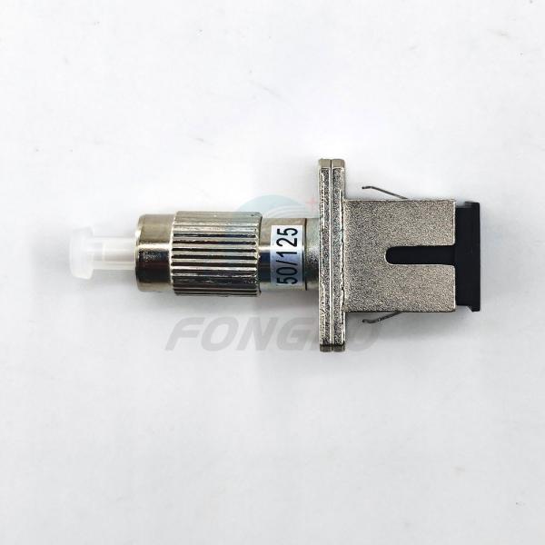 Женщина SC переходника оптического волокна новообращенного металла 50/125 гибридная к мужчине FC