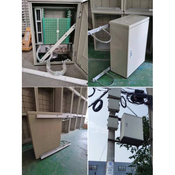 144, 96, 288 Fiber PON Cabinet With Pole / Wall Bracket Fiber Distribution Hub (FDH)