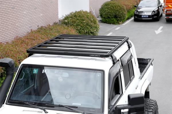 Easy Installation Aluminum Alloy Roof Rack Platform for TOYOTA LC 79 Pickup Truck Sale