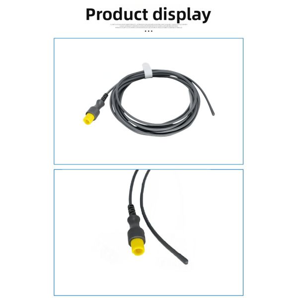 Compatible Reusable Temperature Probe for 37392 Body Cavity General Purpose 2 Pins Monitor Temperature Probe