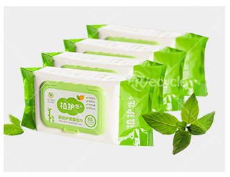 8000 Wipes Production Line Spunlace Material Baby Wet Wipes Folding and Packing Machine