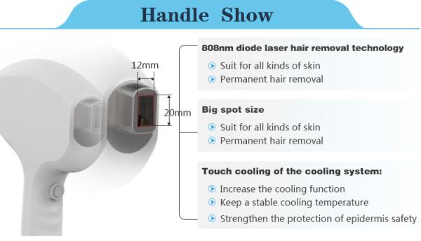 China nubway best popular medical ce approved portable 808 nm diode laser hair removal machine