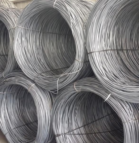 Galvanized Hot Rolled Steel Wire Rod 0.3 - 50mm BV SGS Cold Heading