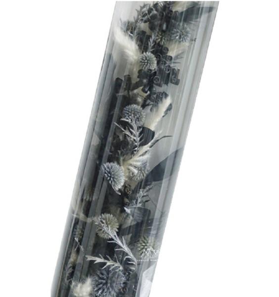 Handmade Single Rose Flower Gift Box Packing Recyclable Cylindrical Shaped