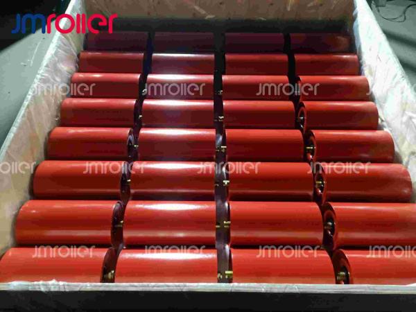 Rouleau de convoyeur personnalisé de diamètre 50-219 mm avec roulements SKF/FAG