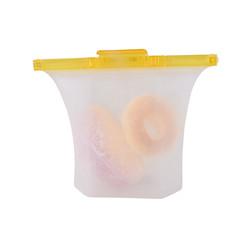 500ml 1000ml Collapsible Silicone Food Storage Bag Silicone Freezer Bags