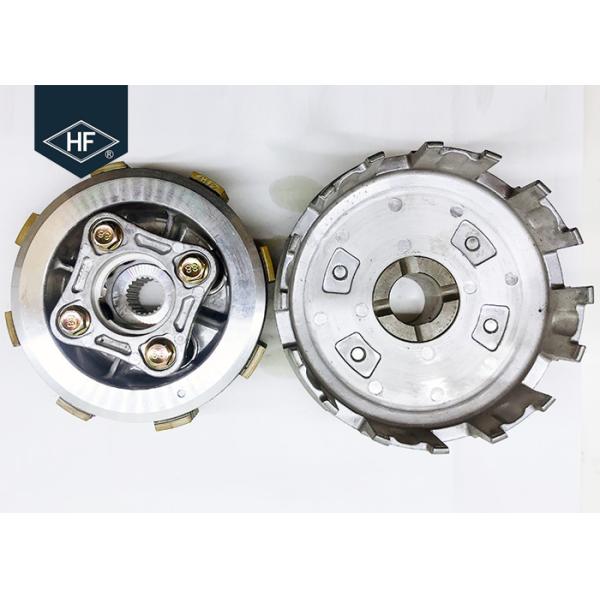Titan Honda Motorcycle Clutch Kits , Silver / Black 150cc Clutch Disc Assembly 