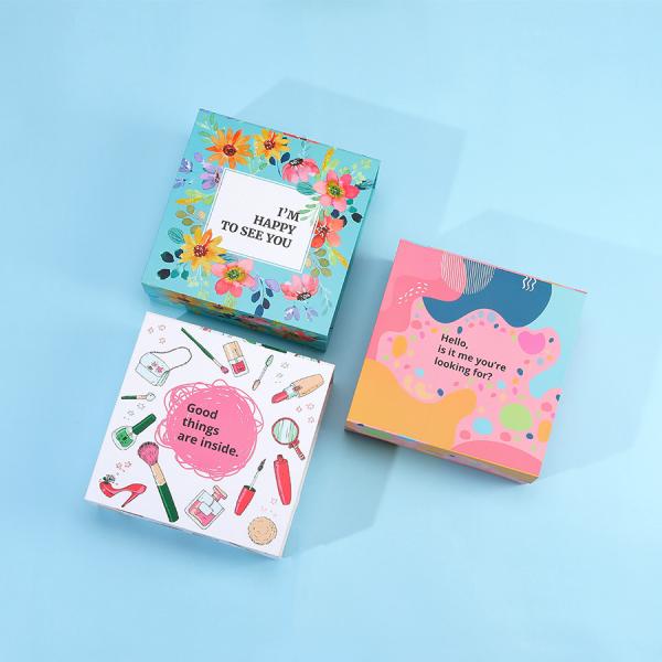 CMYK Pantone Color de Impresión carpetas Caja con cinta de lujo de cierre magnético caja de regalo