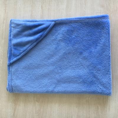 Double size plush flannel blanker warm TV blanket 100% polyester