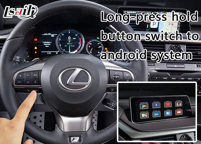 CarPlay/поддержка интерфейса Lexus мультимедийной системы андроида видео- для игры видео 4K HD, задних камер для RX300h RX350