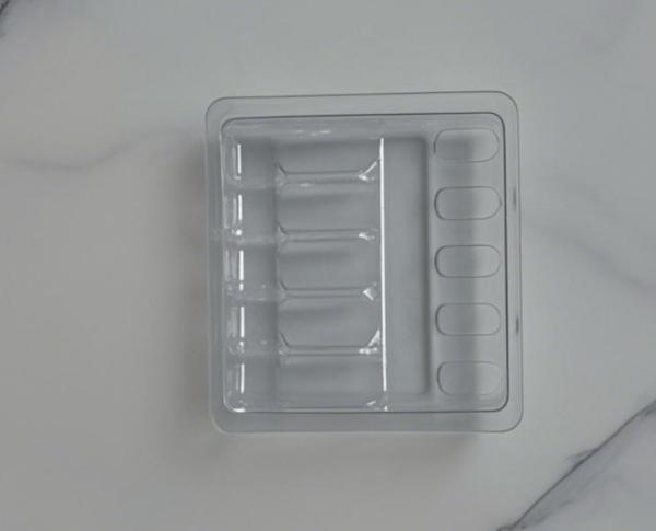1 ml ampoule blister tray Clear 5 bottles ampoule hole ampoule and small vial plastic tray