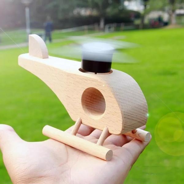 Promotional Solar Educational Toys Handmade Decorative Gifts Wood Craft