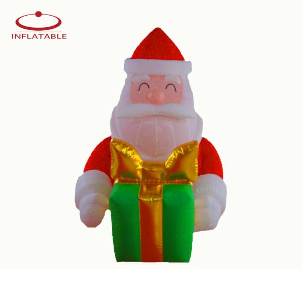 2023 Giant Cartoon Christmas Outdoor Inflatable Santa Claus For Outdoor Decoration