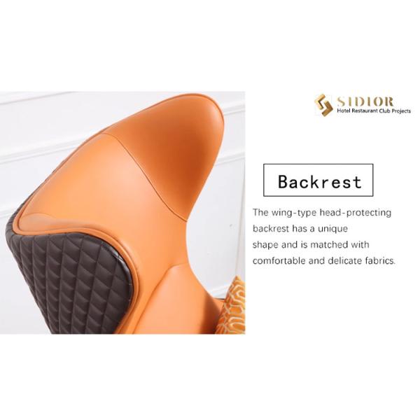 ODM Stain Resistant Modern Leisure Chair PU Leather for Living Room