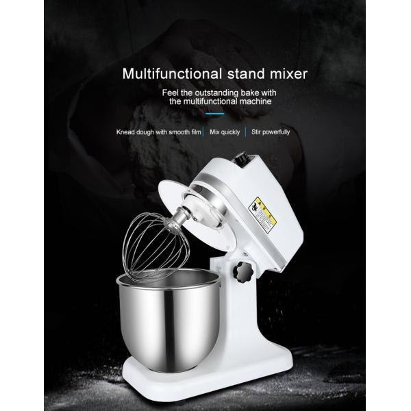 Adjustable Speed 7L Table Top Electric Milk Power Mixer with Stainless Steel Housing