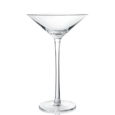 Vidros bebendo seguros de vinho de FDA, Crystal Martini Glasses Lead Free