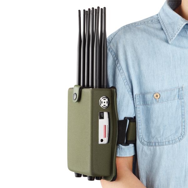 10 Antennas Full Bands Multifunctional Cell Phone Signal Jammer Blocking 2G.3G.4G.5G.WIFI.GPSL1 Signals