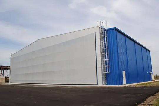 Commercial Design Steel Structure Frame Clear Span Warehouse Hangar
