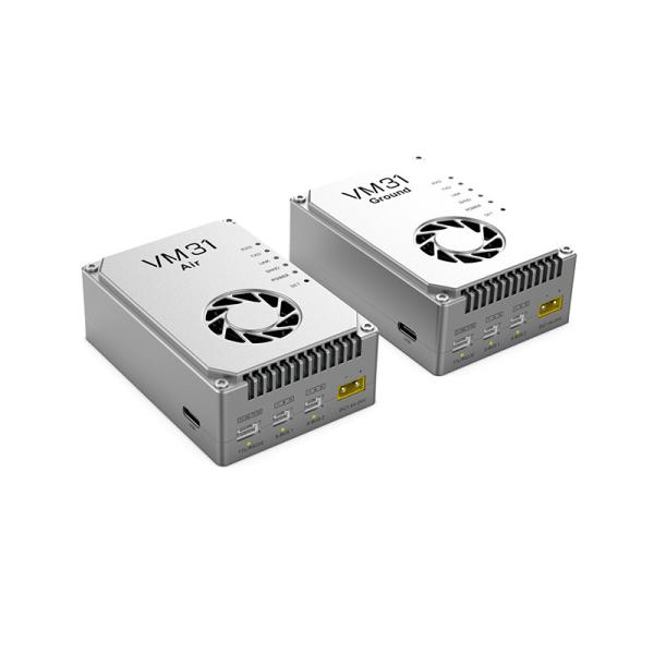 VM31 VIDEO&DATA&RC LINK 15 km. El equipo de trabajo se encuentra en el centro de la ciudad.