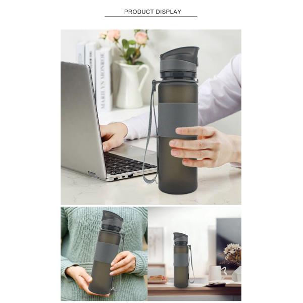 650ML Lightweight Collapsible Silicone Water Bottle