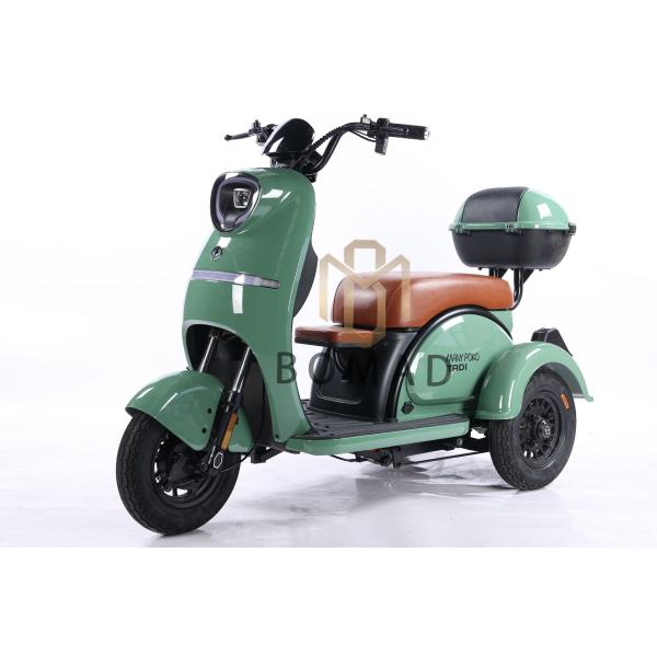 2024 Electric Tricycles Motorcycle Bike Three Wheel Electric Tricycle 3 Wheel Battery Position Rear Carrier 160X75X130 cm