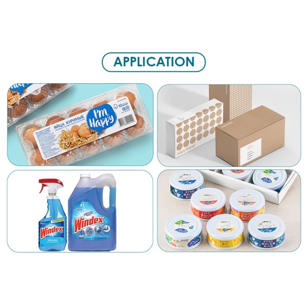Desktop Semi Automatic Flat Labeling Machine Paper Boxes Packaging Bags And Bottles Label Applicator