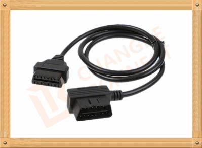 Male To Female OBD Extension Cable Custom For Automotive CK-MF16D01L