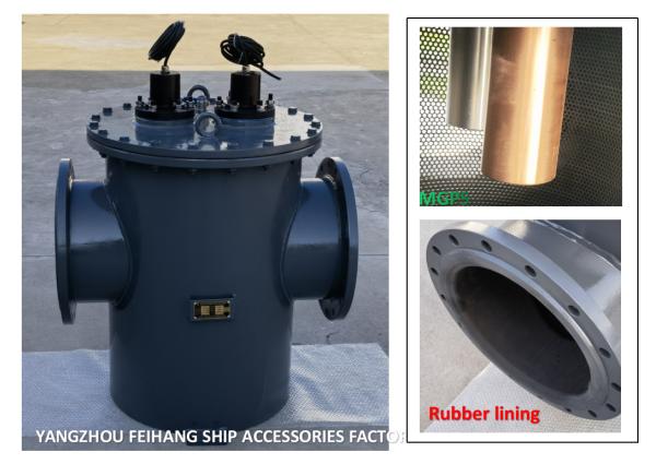 Sea Water Filter With Mgps Anti-Marine Biological Device Sea Door Modle AS350 CB/T497-2012
