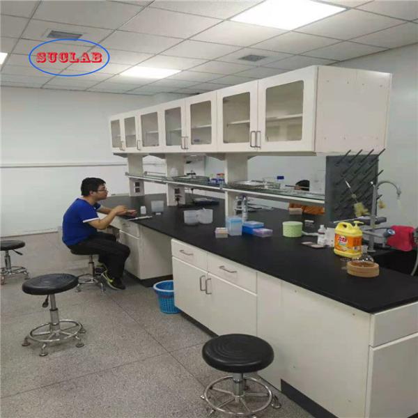 Tabela de aço inoxidável do laboratório de química, mobília científica de múltiplos propósitos do laboratório