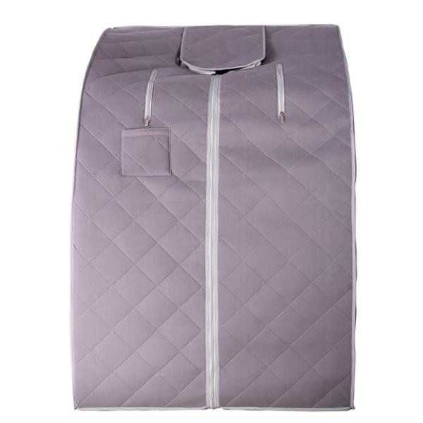 Indoor Mini Steam Portable Infrared Sauna 1 Person Size Indoor Gray Color