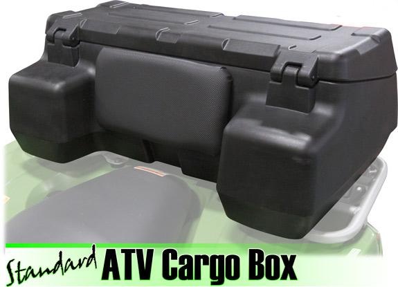 Black 250cc ATV Rear Box