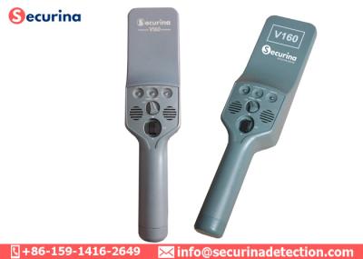 Plástico à mão do ABS do equipamento do detector da segurança do varredor do corpo da polícia da varinha super