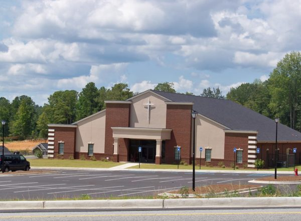 Popular Iglesia de marco de guijarros Moderna estructura de metal Edificio de acero