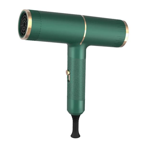 Fashion Hair Dryer green Ionic Travel Blow Dryer Low Noise High Speed