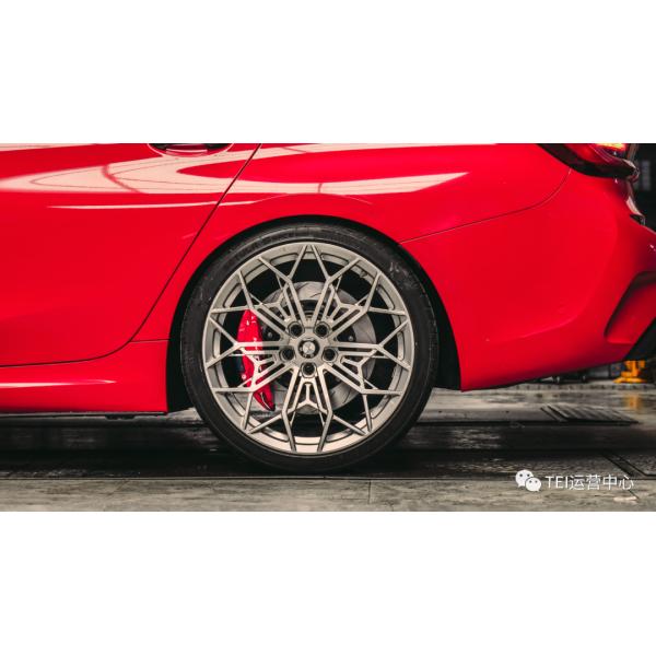 Rear Big Brake Kit 4 Piston Caliper With 355*32 Mm Rotor BBK Auto Brake System For BMW 3 Series G20 20 Inch Car Rim